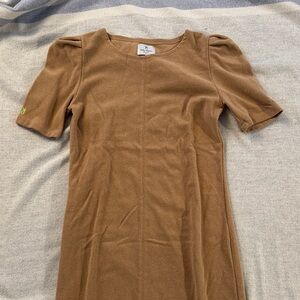 Dudley Stephens Tan Midi Dress